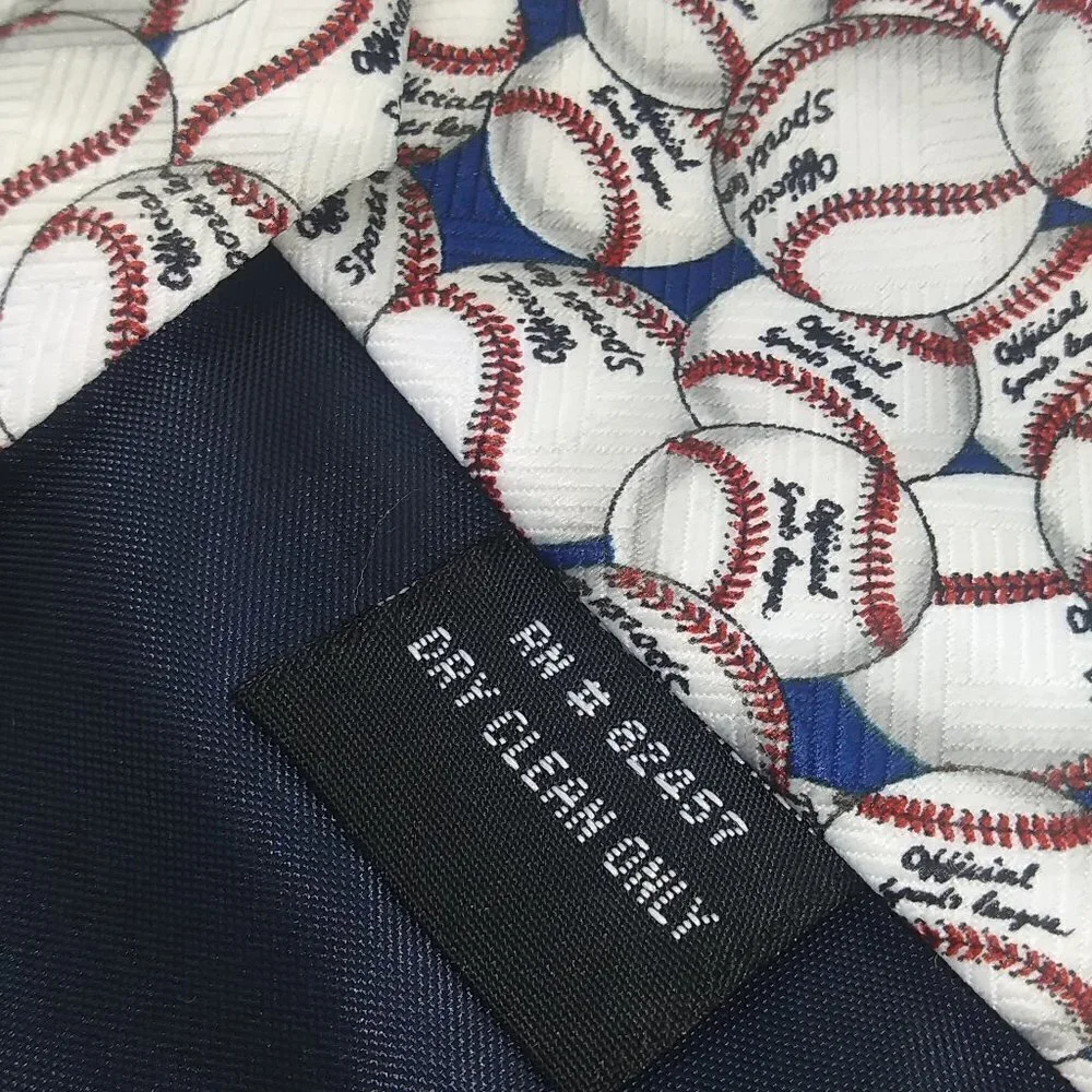 Briefly Stated Baseball Tie
